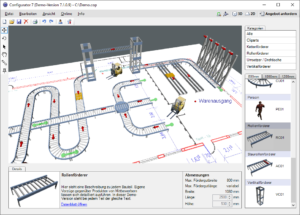 Configurator - Bau in der 3D-Ansicht